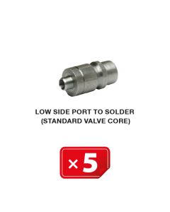 Standaard ventiel voor lagedruk zijde (te solderen) (5 st.)