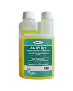 UV Additief- Lek Detector Vloeistof voor airco systemen met R134A en R1234yf, 250 ml
