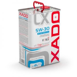 XADO Luxury Drive 5W-30 Synthetische Motorolie 4 liter