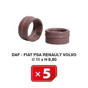 Airco Speciale pakking Daf-Fiat-PSA-Renault-Volvo Ø 11xH 8,80 (5 st.)