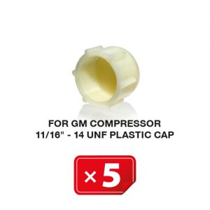 UNF Plastic Kapje voor GM Compressor11/16