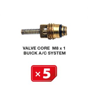 Ventiel kern M8 x 1 voor Buick Airco systemen (5 st.)