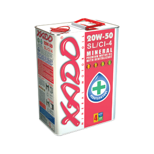 XADO Minerale Motorolie 20W-50 SL/CI-4 XADO Minerale Motorolie 20W-50 SL/CI-4