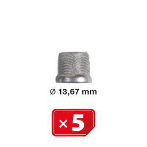 Airco Compressor Inlaatfilterzeef Ø 13.67 mm (5 st.) Airco Compressor Inlaatfilterzeef Ø 13.67 mm (5 st.)